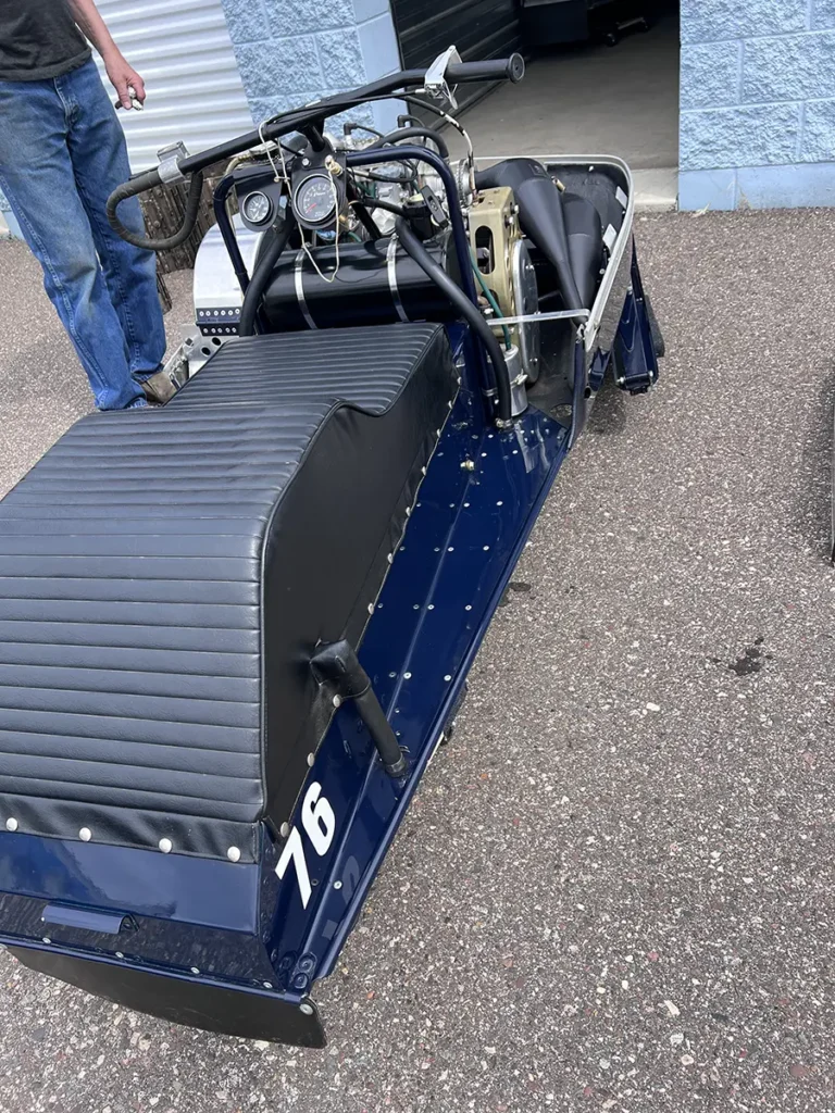 1976 Polaris 440 SnoPro Rear-End Without Hood