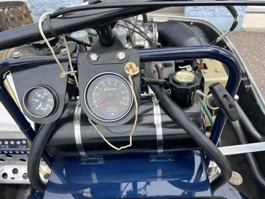1976 Polaris 440 SnoPro Drivers View