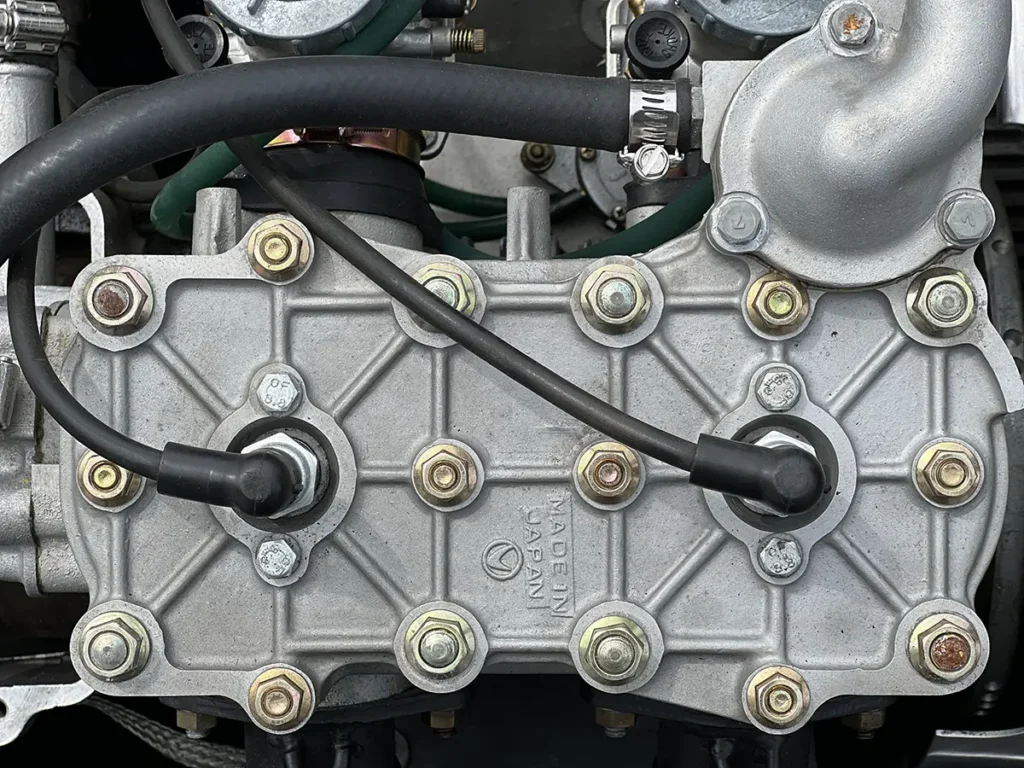 1976 Polaris 440 SnoPro Engine Top